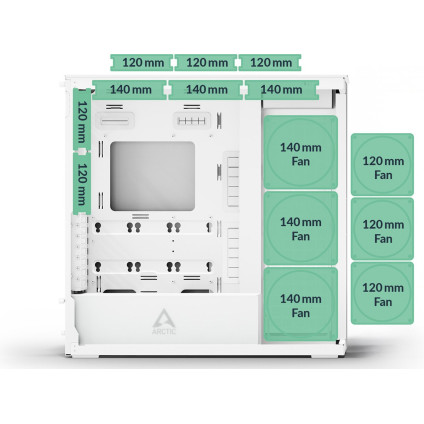 Корпус Arctic Xtender VG ACPCC00017A