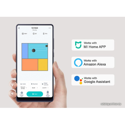 Робот-пылесос Viomi Robot Vacuum Cleaner V2 Max V-RVCLM24B (черный)
