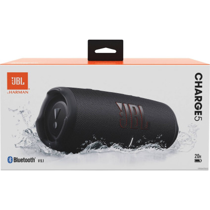 Беспроводная колонка JBL Charge 5 (черный)