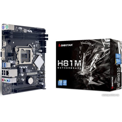 Материнская плата BIOSTAR H81MHV3 3.0 Ver. 7.0