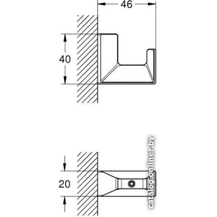 Крючок для ванны Grohe 40782000