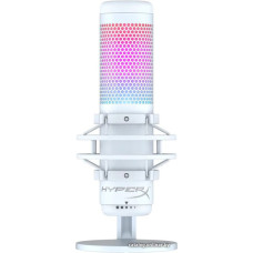 Проводной микрофон HyperX QuadCast S (белый)