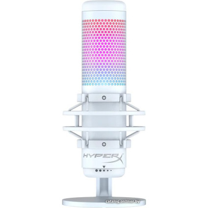 Проводной микрофон HyperX QuadCast S (белый)
