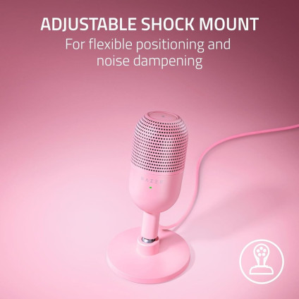 Проводной микрофон Razer Seiren V3 Mini Quartz Pink