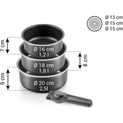 Набор кастрюль Tescoma Vario 597914