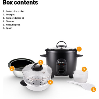 Рисоварка Lauben Rice Cooker 600BC