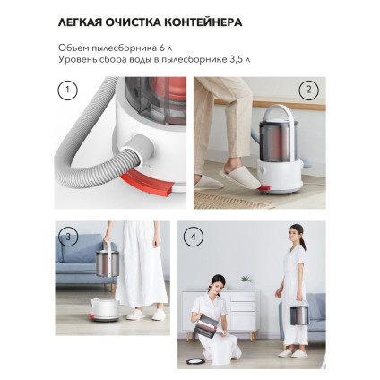 Пылесос Deerma TJ200W