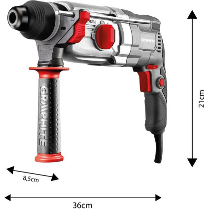 Перфоратор GRAPHITE 58G537 (кейс)