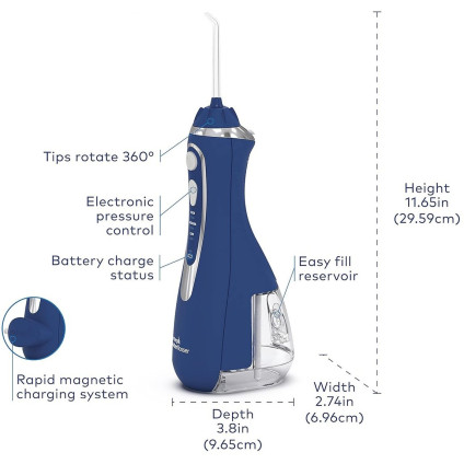 Ирригатор  Waterpik WP-583 (синий)