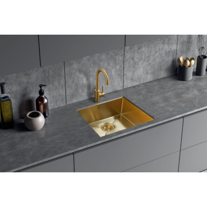 Кухонная мойка Berg Quadro QuadroGOLD