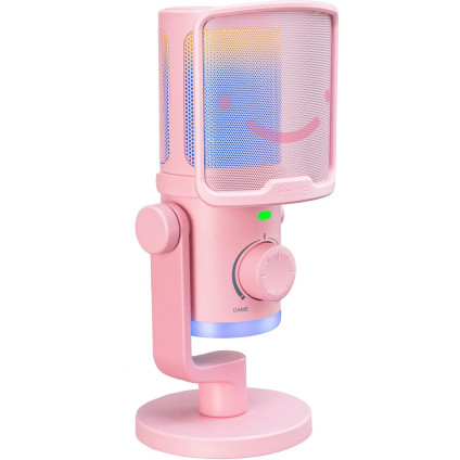 Проводной микрофон FIFINE AM6 (розовый)