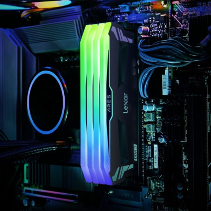 Оперативная память Lexar Ares RGB 2x16ГБ DDR5 6400 МГц LD5EU016G-R6400GDLA