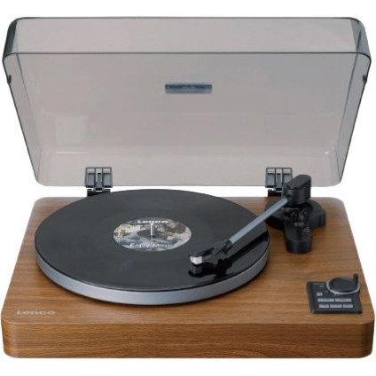 Виниловый проигрыватель Lenco LBTA-165 (коричневый)