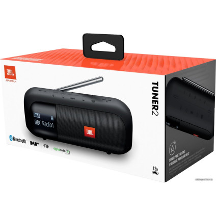 Радиоприемник JBL Tuner 2 (черный)
