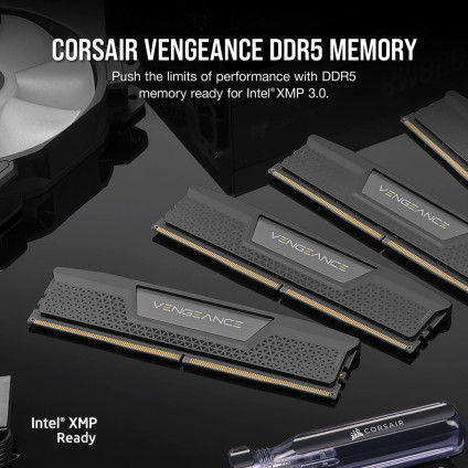 Оперативная память Corsair Vengeance 4x48ГБ DDR5 5200 МГц CMK192GX5M4B5200C38