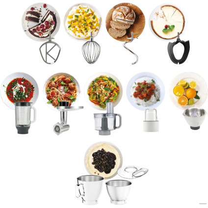 Кухонная машина Kenwood Titanium Chef Baker XL KVL85.704SI