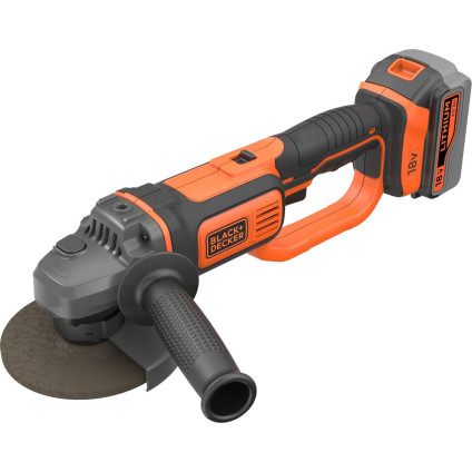 Угловая шлифмашина Black & Decker BCG720M1 (с 1-им АКБ)