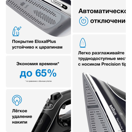 Утюг Braun TexStyle 5 SI 5188BK