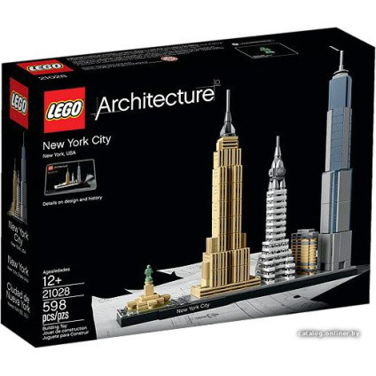 Конструктор LEGO Architecture 21028 Нью-Йорк (New York City)