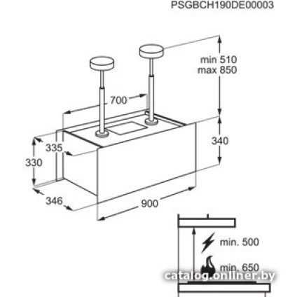 Кухонная вытяжка Electrolux KFIA19R