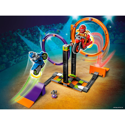 Конструктор LEGO City 60360 Испытание каскадеров с вращением