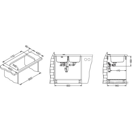 Кухонная мойка Alveus Duo 30 [1036849]
