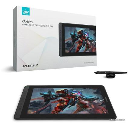 Графический монитор Huion Kamvas 13 (фиолетовый)