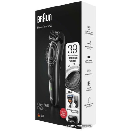 Триммер для бороды и усов Braun BT3242