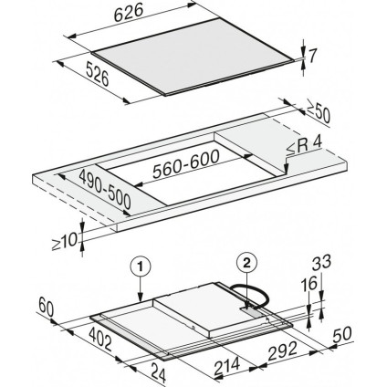 Варочная панель Miele KM 7361 FR