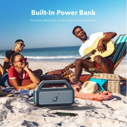 Беспроводная колонка Anker Soundcore Boom 2 (синий)