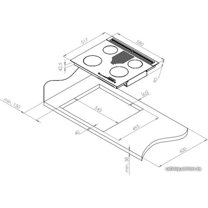Варочная панель Solgaz Optimex 4+1