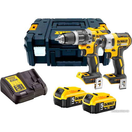DeWalt DCK266P2T (шуруповерт, гайковерт, кейс)