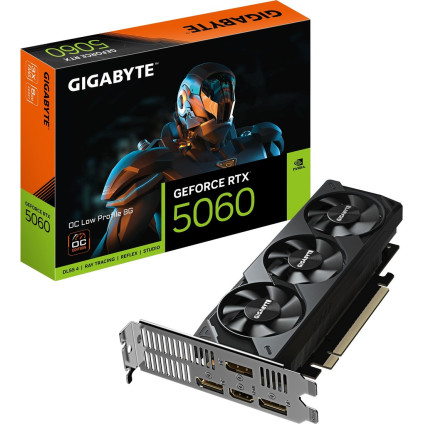Видеокарта Gigabyte GeForce RTX 5060 OC Low Profile 8G GV-N5060OC-8GL