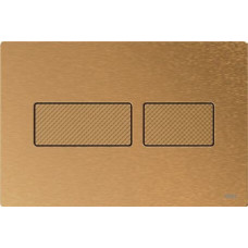 Панель смыва Tece Solid 9240436 (латунь с текстурой ромбы)