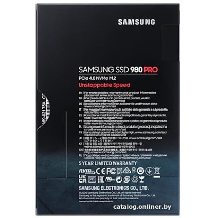 SSD Samsung 980 Pro 1TB MZ-V8P1T0BW
