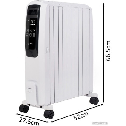 Масляный радиатор Yoer Inferno OFR1025W