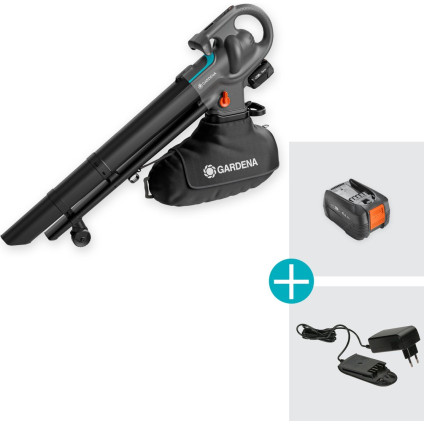 Колесная воздуходувка Gardena 14895-20 (с 1-им АКБ)