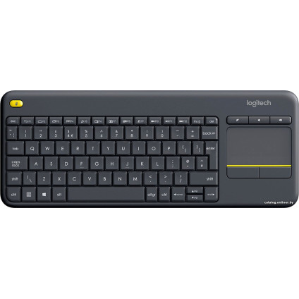 Клавиатура Logitech K400 Plus 920-007145 (черный, нет кириллицы)