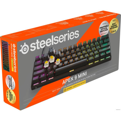 Клавиатура SteelSeries Apex 9 Mini (нет кириллицы)