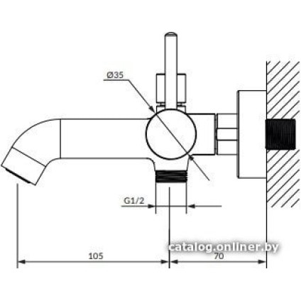Смеситель Omnires Y Y1230CR