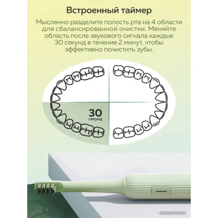 Электрическая зубная щетка Enchen Mint 5 (зеленый)
