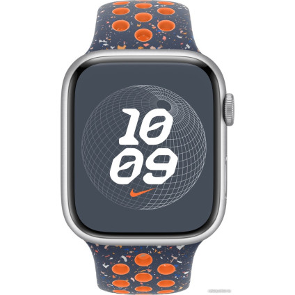 Ремешок Apple Nike Sport Band MUV93 (45 мм, синее пламя, размер M/L)