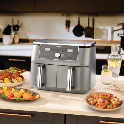 Аэрогриль (аэрофритюрница) Ninja MAX 6-in-1 Dual Zone DZ400EU