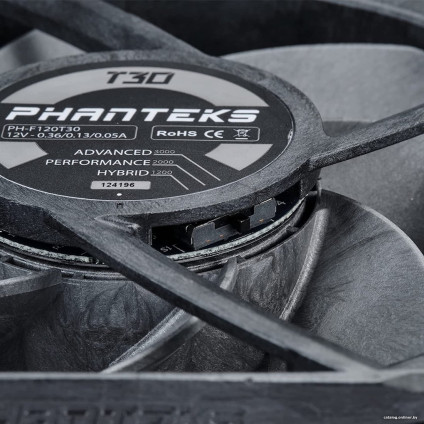 Комплект вентиляторов для корпуса Phanteks PH-F120T30_BG_3P