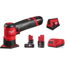 Дельташлифмашина Milwaukee M12FDSS-422X 4933479681 (с 2-мя АКБ 2 Ач, 4 Ач)