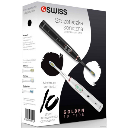 Электрическая зубная щетка 4Swiss Sensitive Care ST212 (белый)