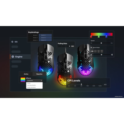 Игровая мышь SteelSeries Aerox 5 Wireless