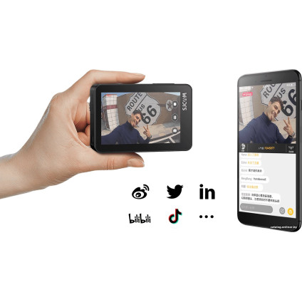 Экшен-камера SJCAM SJ10 Pro Dual Screen (черный)