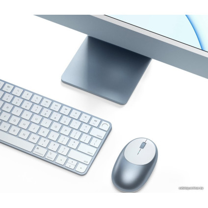 Мышь Satechi M1 (голубой)