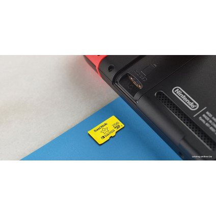 Карта памяти SanDisk Nintendo Switch Licensed Card Super Mario Edition microSDXC 256GB SDSQXAO-256G-GNCZN